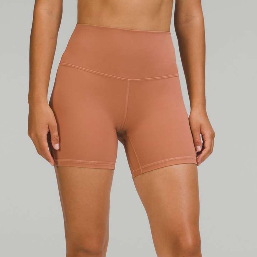 Lululemon Align HR Short 6” — Clay